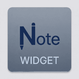 Note Widget app icon